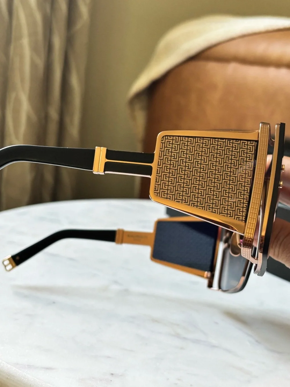 NIB Balmain Wonder Boy Limited Edition 365/500 Titanium Sunglasses
